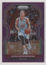 2020-21 Panini Prizm Purple Prizm 24/99 Duncan Robinson #181 fl4