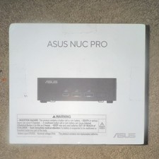 ASUS NUC PRO NUC14RVK Intel i3-100U Wi-Fi 6E Bluetooth Mini Desktop Black