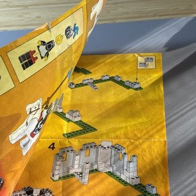 LEGO 6074 Black Falcons Fortress Castle Original Instruction Manual Only