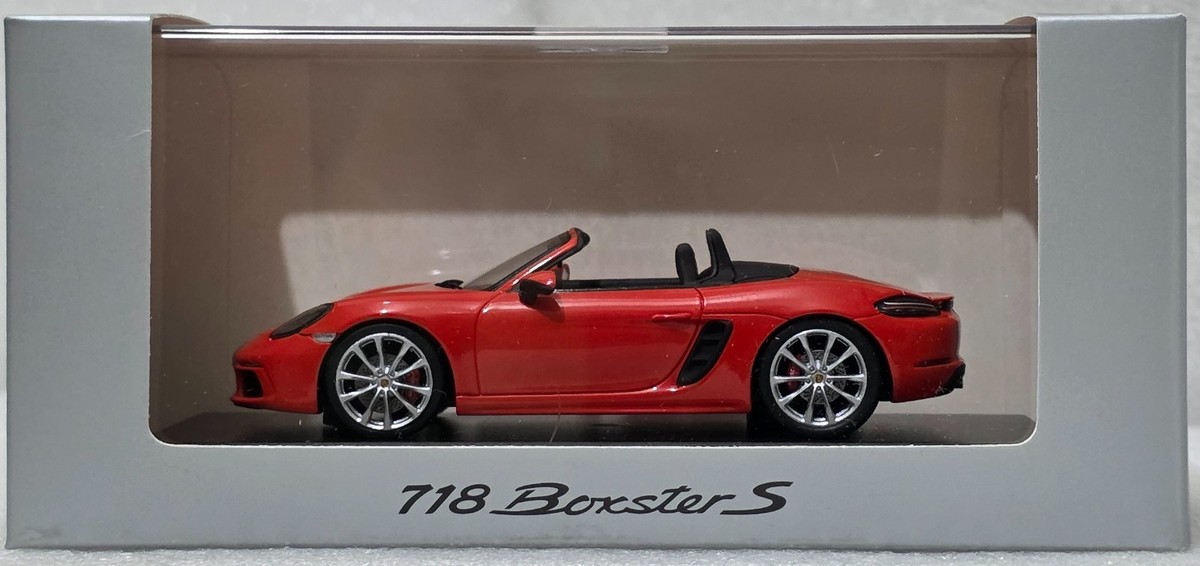 Porsche 718 Boxster S (982) 2016 Red 1:43 Spark WAP 020 205 0G