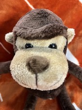 Adorable Monkey with Pullable Arms/Legs Stuffed Animal Plushie Body 7" Tall