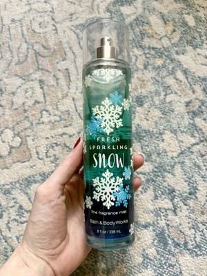 Bath And Body Works FRESH SPARKLING SNOW Fine Fragrance Mist Spray Retired