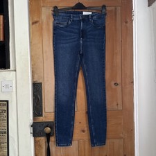 Image of Noisy May Jeans Women's Stretchy Skinny Mid Blue - 29/30