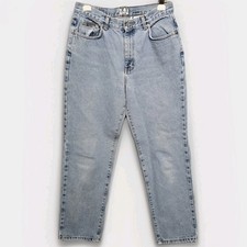 VTG Calvin Klein Jeans Womens 10x30 Easy Fit Double Stone Wash 90s High Rise Mom