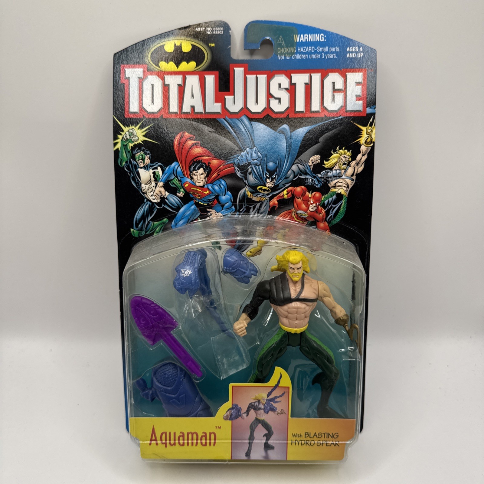 Kenner - DC Comics Total Justice - Aquaman Action Figure Sealed