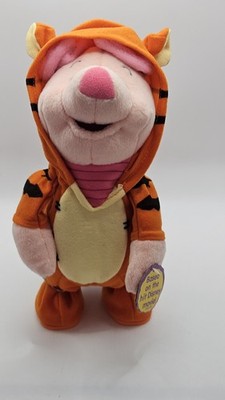 Vintage 1999 Disney Mattel Bounce Around Ferkel Plüsch Tigger Kostüm FUNKTIONIERT NOS