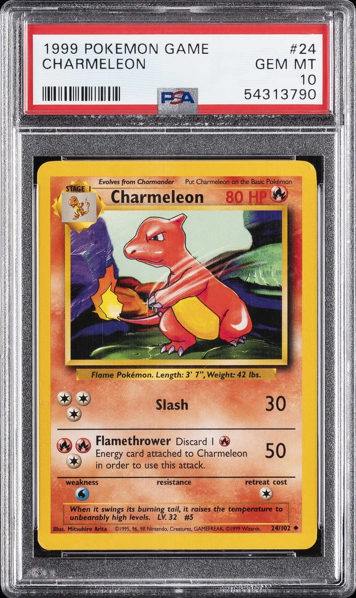 Charmeleon Pokmon TCG Professional Sports Authenticator (PSA) Grade 10  Individual Trading Card Games for sale | eBay