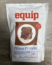 Prime Equip Foods Prime Protein Powder Clean, Grass Fed Beef Protein Chocolate