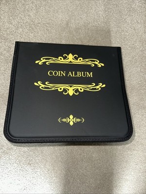 MÜNZALBUM - MIT 20 HÜLLEN INNEN - REISSVERSCHLUSSETUI / ALBUM - WIE SHOW