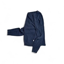 Casual Friday Kent Crew Neck Knit Sweater 100 Cotton Navy - Size L - RRP  51.99