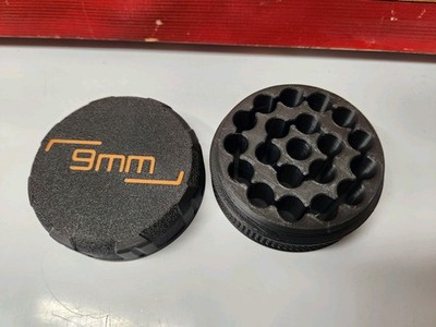 Set of 3 9mm Ammo Holder Case Holder Storage Box for 20 Rounds