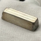 VINTAGE Midas Metals 1 oz .999 Fine Silver Ingot Hand Poured Bar