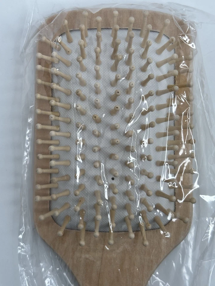 Biolage Wooden Hair Brush 10 inch x 3.25 inch Beige & White - Image 3 of 4