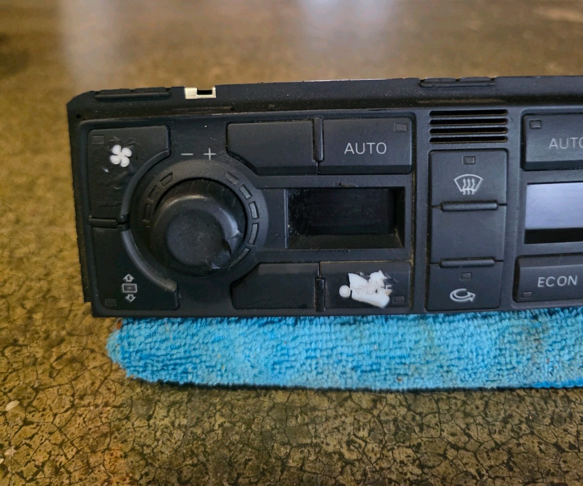 Lamborghini Gallardo 2004 Left Air conditioning switch knob P/N 400820043B