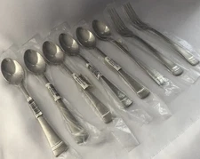 * REED & BARTON - COVENTRY MATTE - FORKS & SPOONS - STAINLESS  FLATWARE * NEW