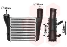 VAN WEZEL Ladeluftkühler 03004221 für A4 B6 AUDI 8E5 8E2 B7 A6 C5 8HE 4B2 4B5