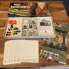 Jumbo Tatort: Nachtexpress Spiel des Jahres 1987 Detektivspiel Vintage