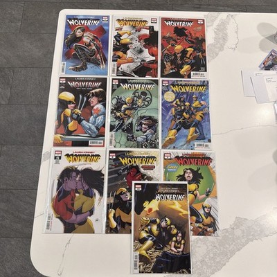 LAURA KINNEY WOLVERINE 1 2 3 4 5 6 7 8 9 10 Lot Set Run Marvel Comics 2025 #1-10