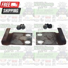 87-91 Jeep Wrangler Yj Hard Top Rear Glass Liftgate Striker Latch Catch Bracket