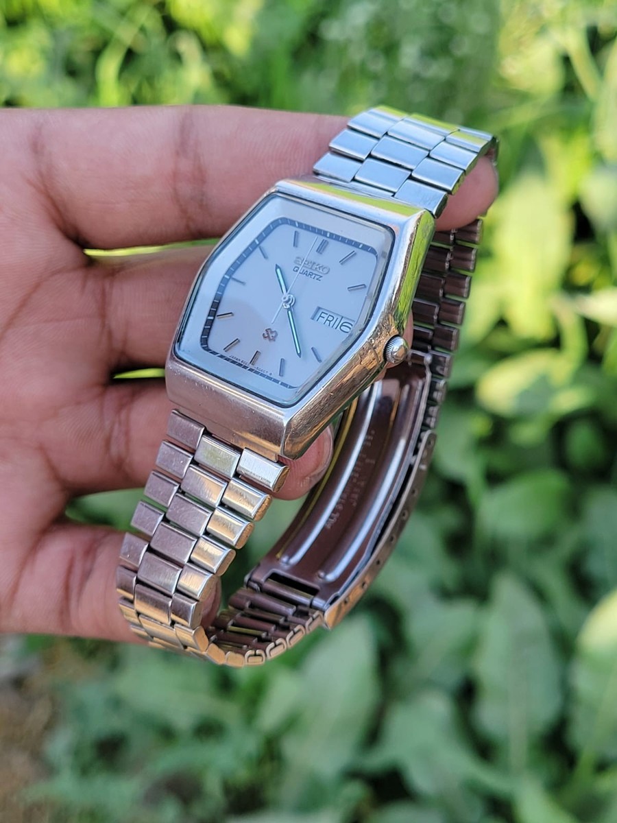 Vintage Seiko Quartz 8223-504A ✨ 1980's Retro Hexagonal Classic