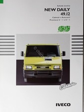 Brochure Scheda Tecnica Iveco - New Daily 49.12 Cabinati e Autocarri - 1997