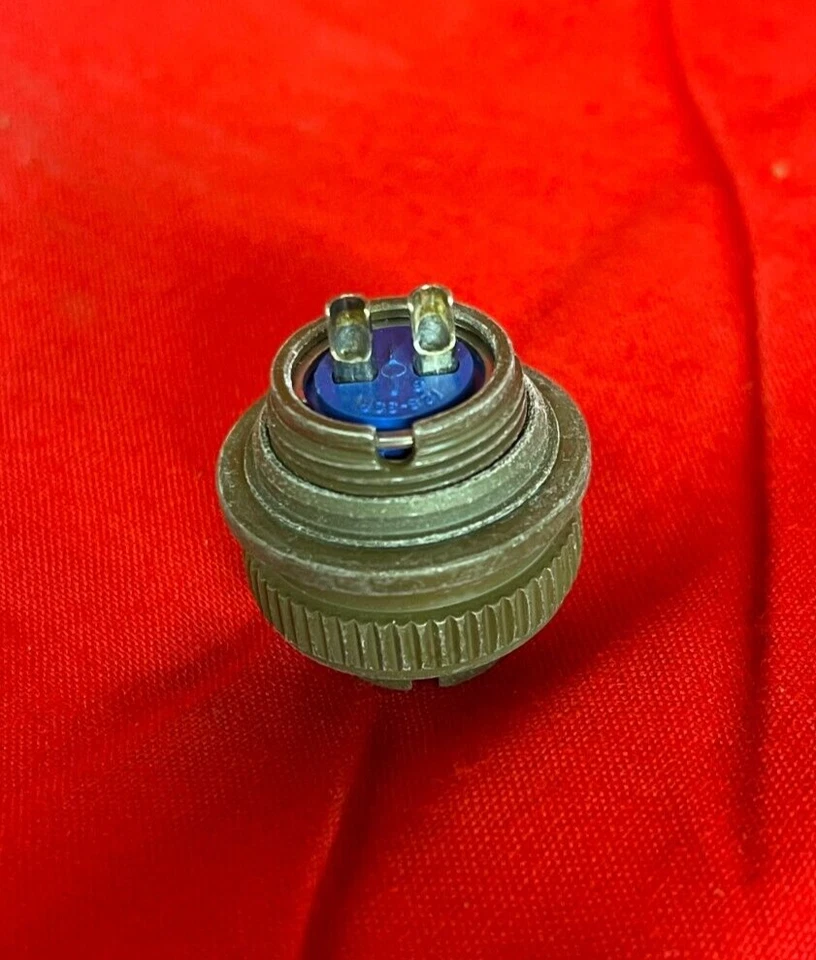 AMPHENOL CONNECTOR 97-3106-12S-3S 438  2-PIN (LOT OF 2) - Image 2 of 4