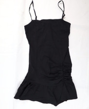 Forever 21 Women's Small (S) Spaghetti Strap Fit Flare Little Black Mini Dress