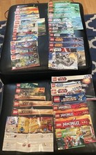 Lot Of Assorted LEGO Manuals - EUC - Free Shipping - READ DESCRIPTION