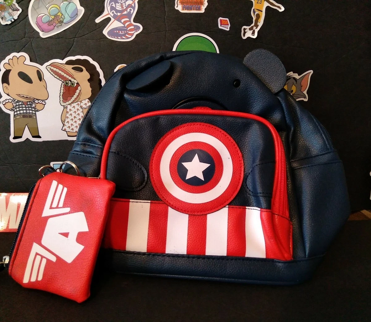 Hot topic captain america backpack deals