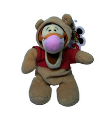 Disney Store Mini Bean Bag Tigger as Winnie the Pooh 8" Plush Doll NWT