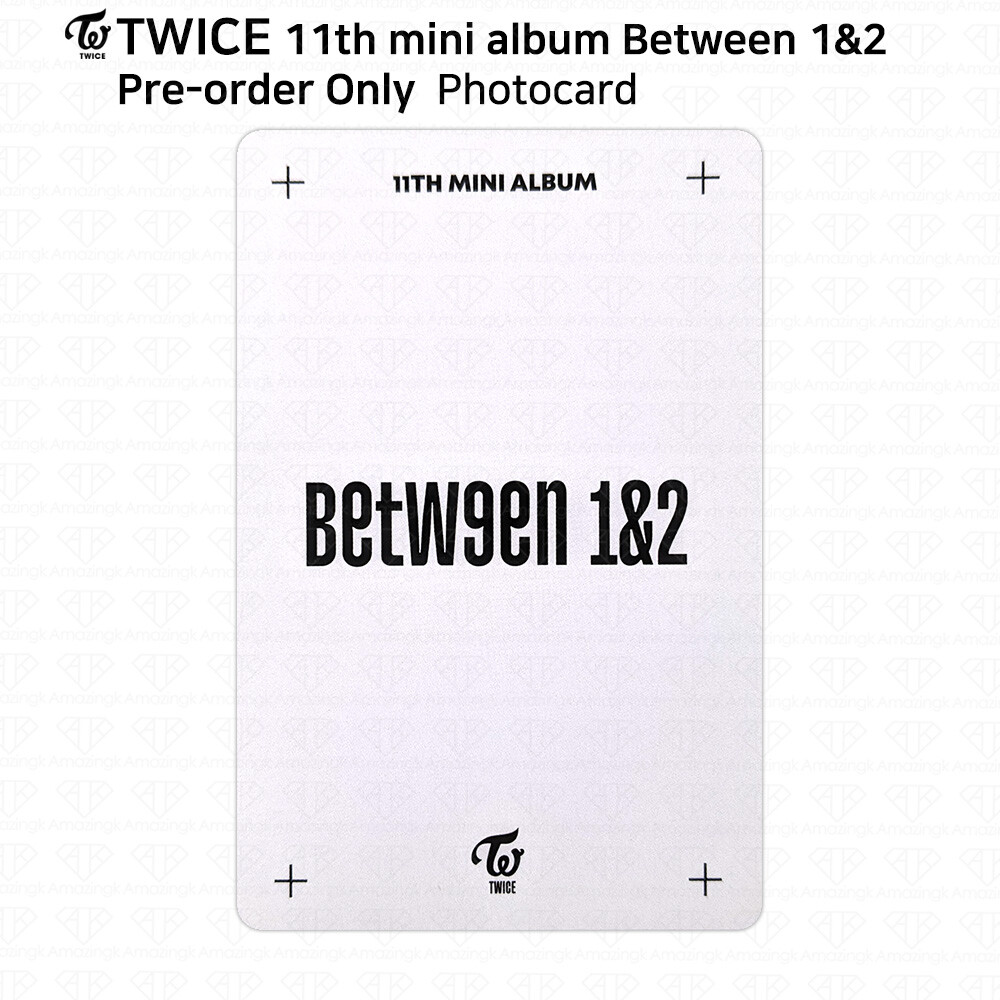 TWICE 11th Mini Album Between 1&2 Momo Photocard Postcard