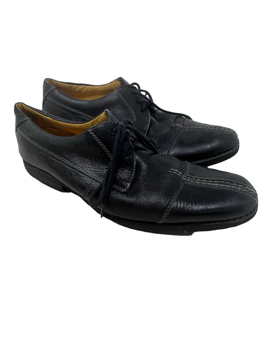 Sandro Moscoloni 9103 Black Leather Comfort Gel Dress Shoes  display picture 3