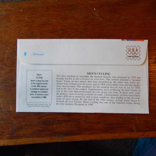 Estate Find - FDC OLYMPICS, Men's Cycling May 2, 1996 Centennial Games - Picture 4 of 4