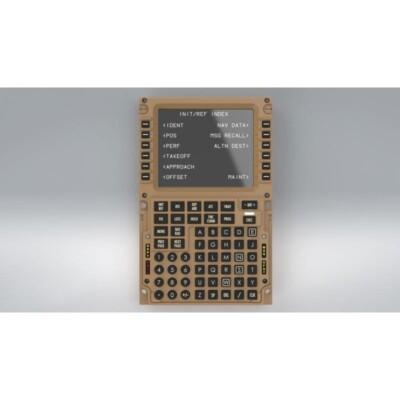 Original CS 747X CDU Flight Simulator CDU Control Display for Cockpit Simulator