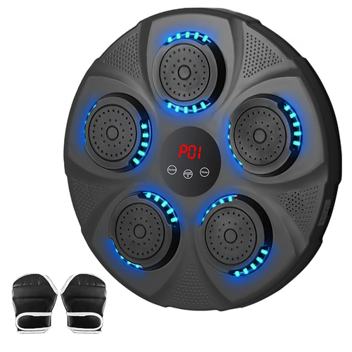 Music Boxing Machine, Smart Bluetooth Boxing Machine Wall Mounted, Boxing Traini - Picture 11 of 12