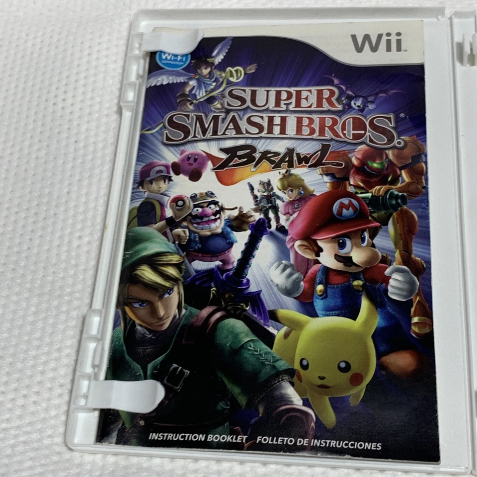 Super Smash Bros.Streit Nintendo Wii 2008 Komplett - Bild 4 von 4