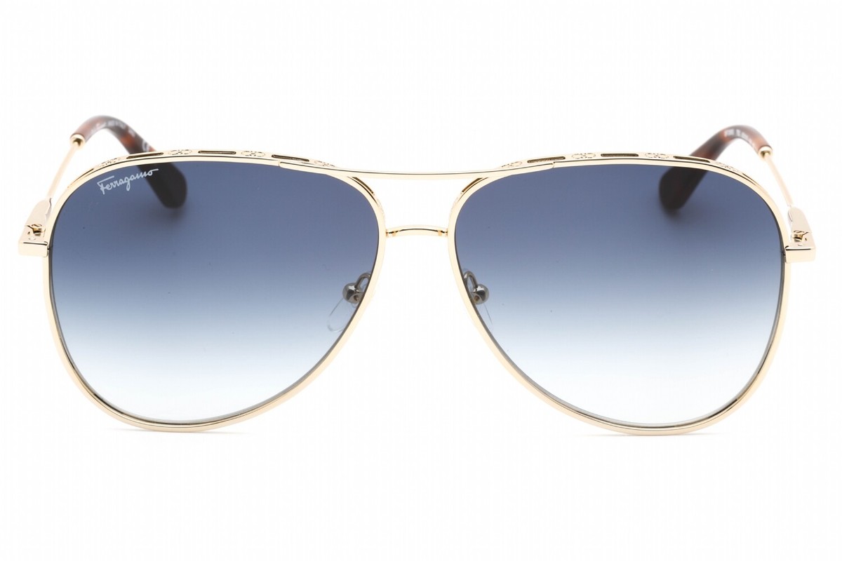 SALVATORE FERRAGAMO SF268S 792 Sunglasses Gold Tortoise