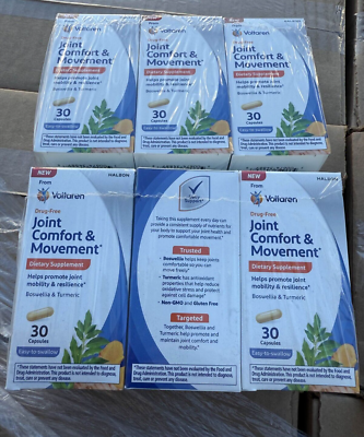 #ad Voltarnn Joint Comfort amp; Movement 30 Caps EA 6 PK BUNDLE Sealed check BB $19.99