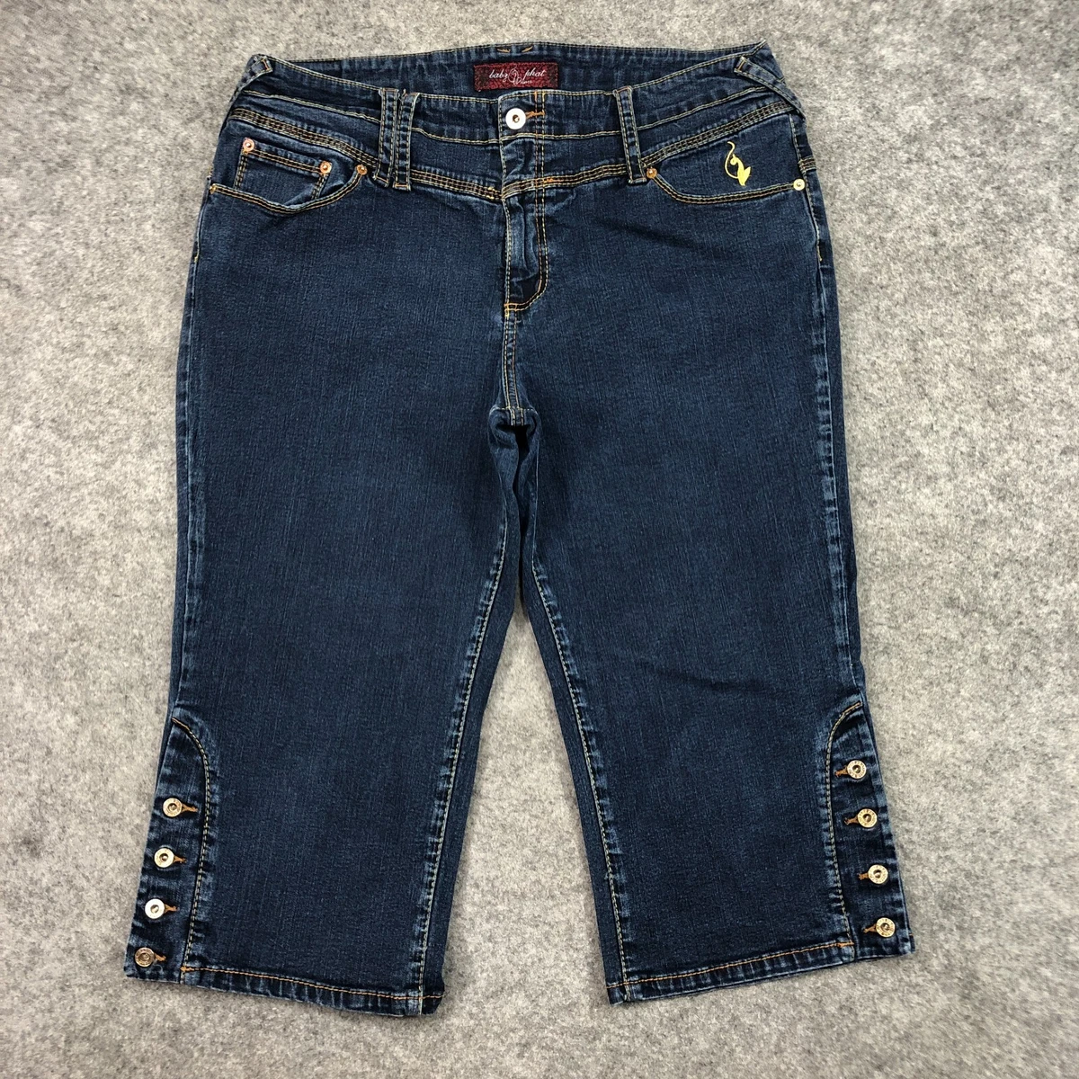Baby phat capri jeans clearance