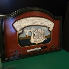 Handy Pet Leash Harness (or Key) Holder, Wood Wall Hanger, You Personalize $15