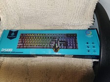 Gaming Keyboard Mouse - 104 Keys Rainbow LED RGB Backlit NEW