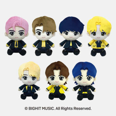 BTS TinyTAN Butter Purinui Plush doll Original mascot Toy Limited