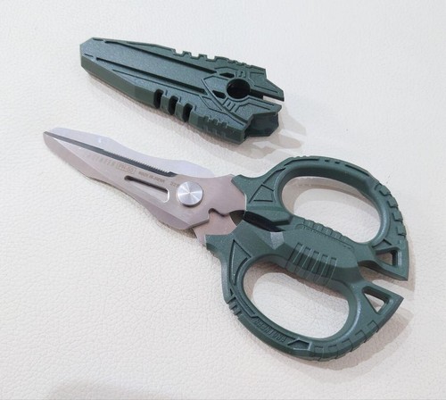 ENGINEER Multipurpose Scissors PH-55 Stainless Blade Serrated Edge 160mm - Picture 2 of 8