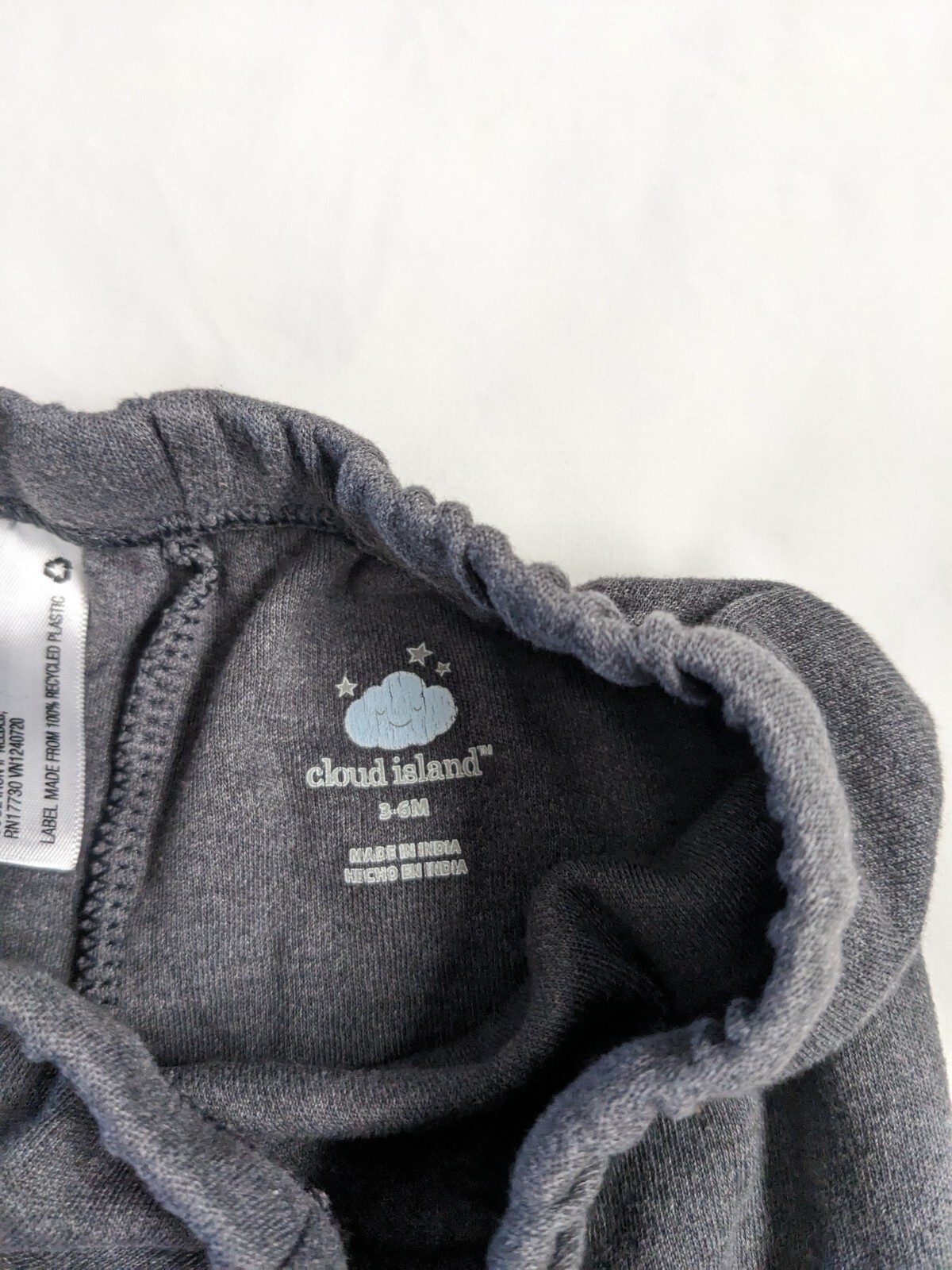 Lot of 2 Baby Boy Gap & Cloud Island pants Navy Blue & Gray Size 3 6