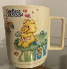Vintage1985  CARE BEAR Cousins American Greetings Plastic Cup