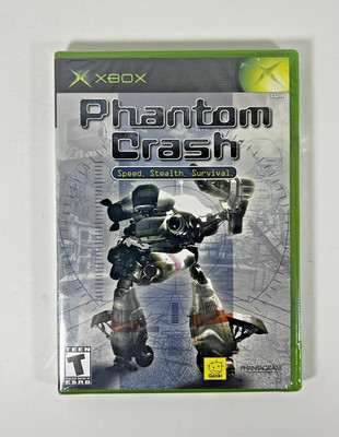 Phantom Crash Phantagram Microsoft Xbox New Sealed Very Good Condition Rare 