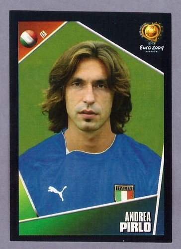 ANDREA PIRLO Figur Panini Uefa EURO 2004 TOP Sticker Neu! NEUWERTIG #234