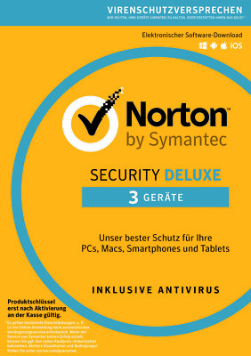 NORTON Security Deluxe   2026   3 Geräte - 1/2/3 Jahre   Internet Security