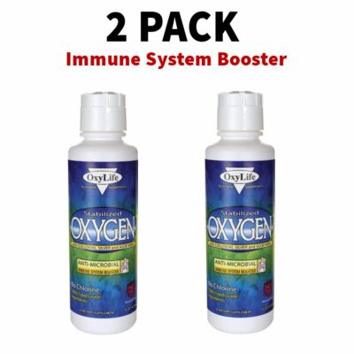 OxyLife, Stabilized Oxygen with Colloidal Silver and Aloe Vera, Mountain Berry