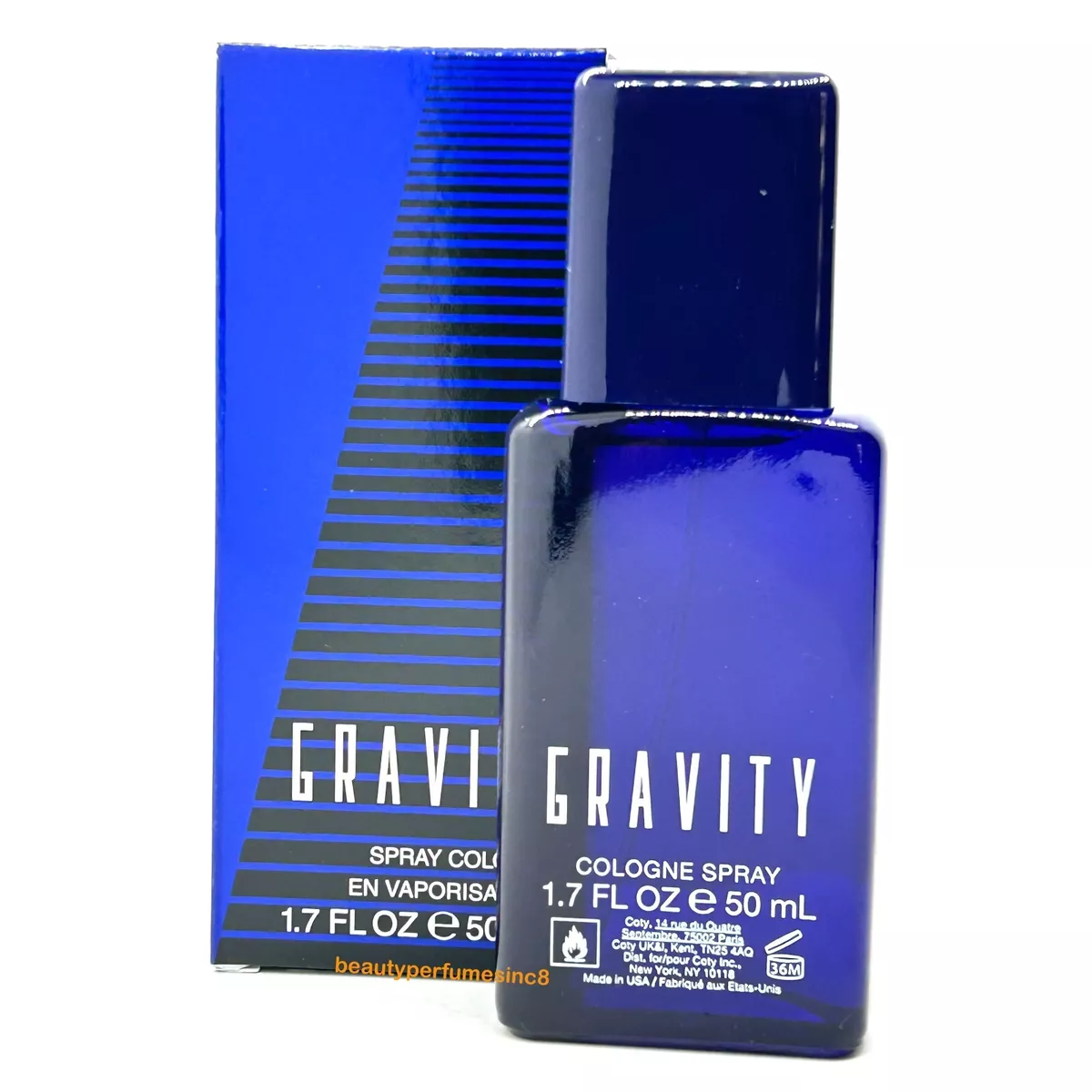 Gravity by Coty for Men 1.7 oz Cologne Spray New in box Authentic